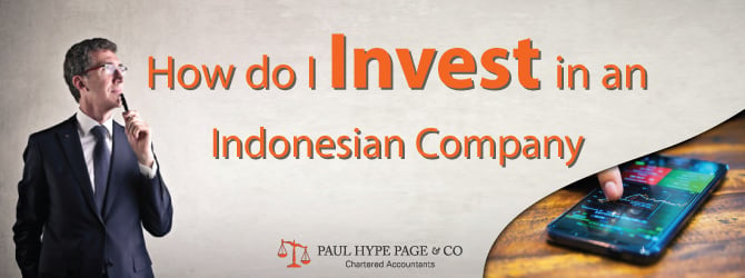 How do I Invest in an Indonesian Company?