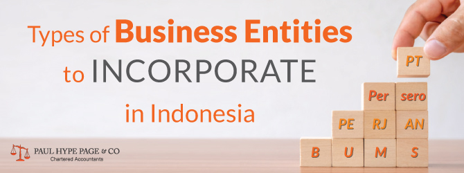 Types Of Business Entities To Incorporate In Indonesia Indonesia Company Incorporation