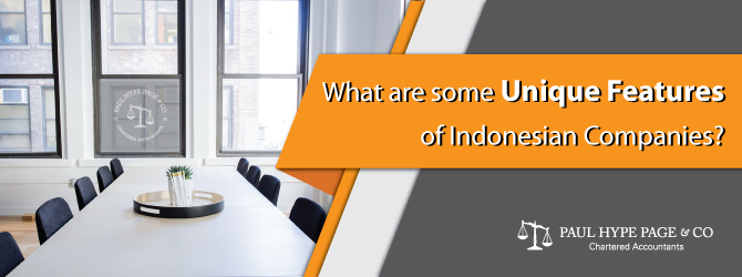 What are some unique features of Indonesian companies?