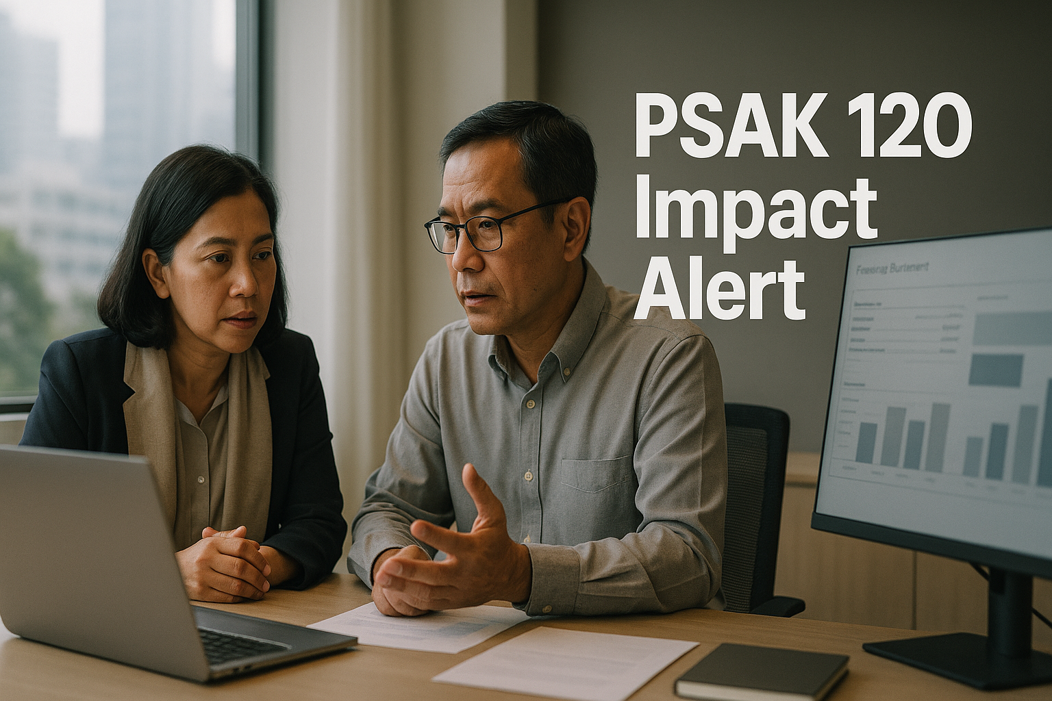 How should regulated Indonesian SMEs implement PSAK 120 without breaking month-end close or audit readiness?